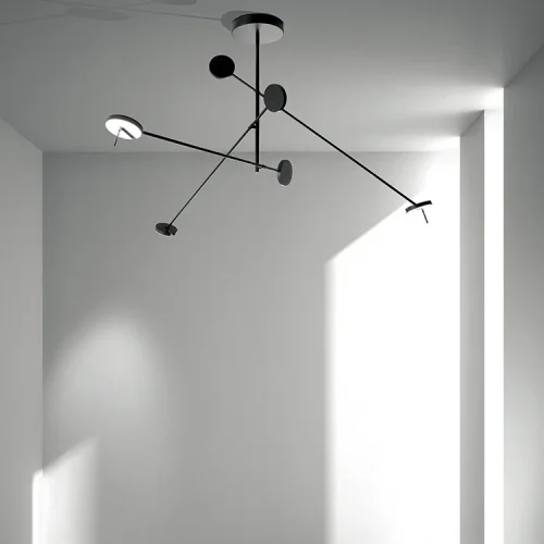 Светильник подвесной LED Talk 151697-26 ImperiumLoft чёрный 1 лампа, основание чёрное в стиле современный хай-тек  фото 16