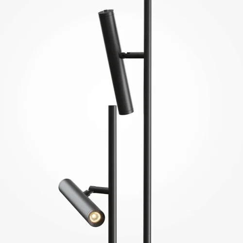 Торшер LED Trust MOD460FL-L6B3K Maytoni для чтения чёрный на 1 лампу, основание чёрное серое в стиле современный фото 3 Торшер LED Trust MOD460FL-L6B3K Maytoni для чтения чёрный на 1 лампу, основание чёрное серое в стиле современный фото 3