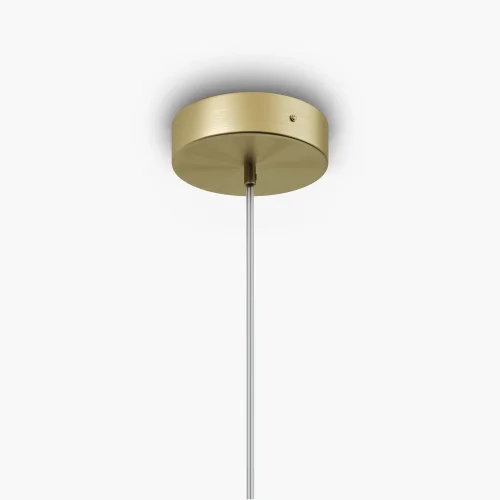 Светильник подвесной Antic MOD302PL-01CG1 Maytoni янтарный 1 лампа, основание золотое в стиле современный выдувное фото 5