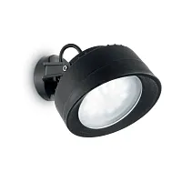 Настенный светильник TOMMY AP NERO 4000K Ideal Lux уличный IP66 чёрный 1 лампа, плафон чёрный в стиле современный GX53