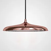 Светильник подвесной Nordlux Artist Pendant D25 Copper 189850-26 ImperiumLoft медь на 1 лампу, основание чёрное в стиле современный 