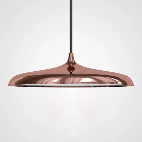 Светильник подвесной Nordlux Artist Pendant D25 Copper 189850-26 ImperiumLoft медь на 1 лампу, основание чёрное в стиле современный 