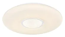 Светильник потолочный LED Sully 41367-24 Globo белый 1 лампа, основание белое в стиле хай-тек современный 