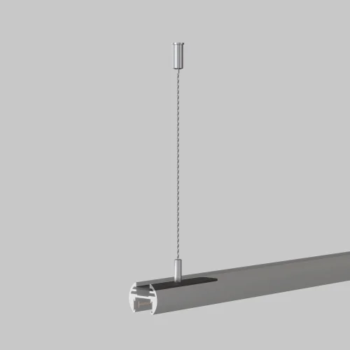 Тросовый подвес Basity, 2 шт Magnetic track system Basity TRA172SW-R-1B Maytoni чёрный в стиле для светильников серии Magnetic track system Basity basity магнитная фото 4