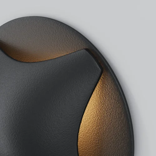 Встраиваемый светильник уличный LED Biscotti O036-L3B3K Maytoni уличный IP65 чёрный на 1 лампу, плафон чёрный в стиле современный LED фото 5