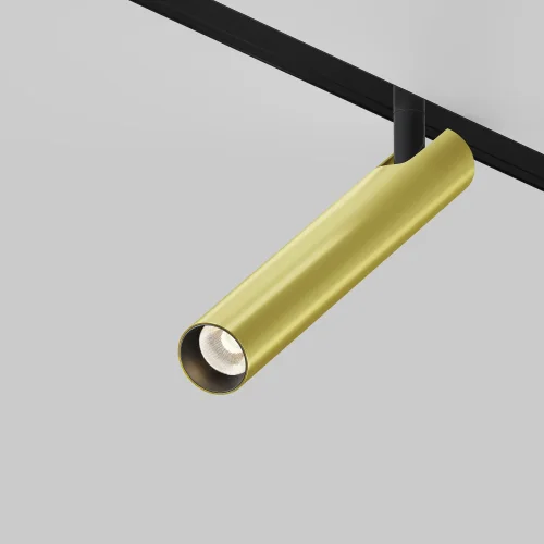 Трековый светильник LED Magnetic track system Exility TR141-2-6W3K-M-BS Maytoni латунь для шинопроводов серии Magnetic track system Exility латунь чёрный фото 3