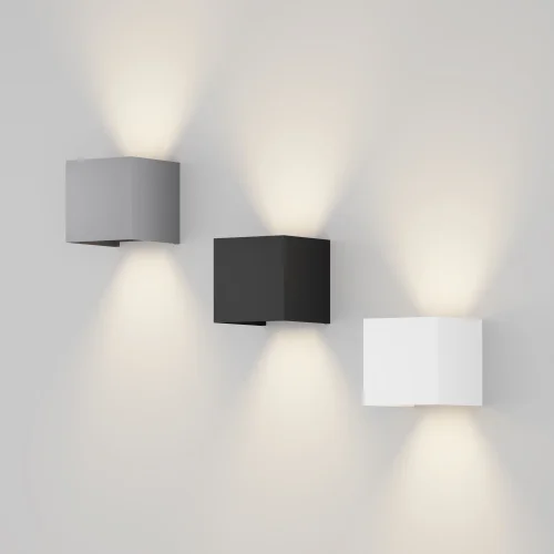 Настенный светильник уличный LED Fulton O572WL-L20B3K Maytoni уличный IP54 чёрный на 1 лампу, плафон чёрный в стиле классический LED фото 10