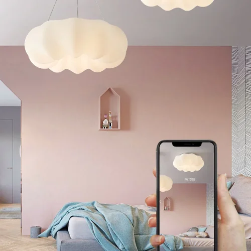 Люстра подвесная ODDLY E D30 219509-23 ImperiumLoft белая на 1 лампу, основание белое в стиле современный скандинавский минимализм фото 3 Люстра подвесная ODDLY E D30 219509-23 ImperiumLoft белая на 1 лампу, основание белое в стиле современный скандинавский минимализм фото 3