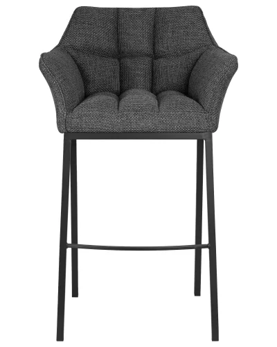 Набор 2 шт Стул барный DOBRIN LUCAS (серая ткань (F-22)) цвет сиденья серая ткань (F-22), цвет основания черный Dobrin, серый/ткань, ножки/металл/, размеры - *1030**** фото 7 Набор 2 шт Стул барный DOBRIN LUCAS (серая ткань (F-22)) цвет сиденья серая ткань (F-22), цвет основания черный Dobrin, серый/ткань, ножки/металл/, размеры - *1030**** фото 7