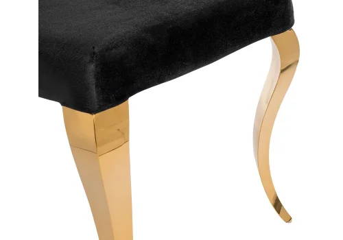 Обеденная группа Иге black / gold 599467 Woodville на 1 , основание в стиле современный скандинавский фото 15