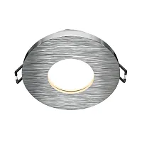 Светильник точечный Stark DL083-01-GU10-RD-S Maytoni серебряный 1 лампа, основание серебряное в стиле модерн 