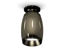 Светильник накладной Techno spot XS1123042 Ambrella light чёрный 1 лампа, основание чёрное в стиле хай-тек модерн круглый