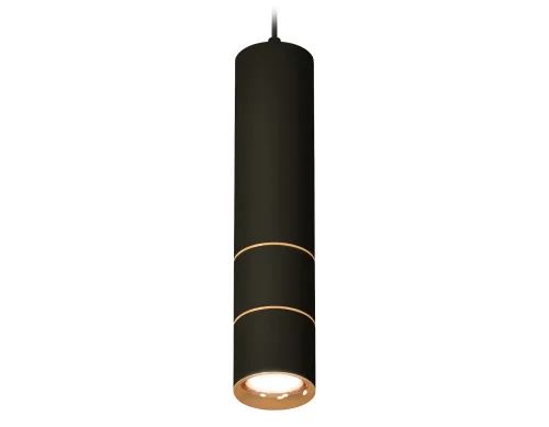 Светильник подвесной Techno spot XP7402080 Ambrella light чёрный 1 лампа, основание чёрное в стиле современный хай-тек 