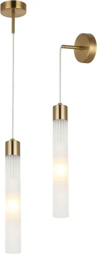 Светильник подвесной Hitube 2192/05/01PW Stilfort белый на 1 лампу, основание бронзовое в стиле современный Светильник подвесной Hitube 2192/05/01PW Stilfort белый на 1 лампу, основание бронзовое в стиле современный