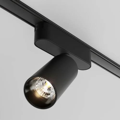 Трековый светильник магнитный LED Magnetic track system Radity TR103-1-12W3K-M-B Maytoni чёрный для шинопроводов серии Magnetic track system Radity чёрный фото 3