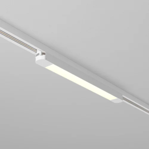 Трековый светильник LED Basis TR000-1-12W3K-W_1 Maytoni белый для шинопроводов серии Basis белый фото 3 Трековый светильник LED Basis TR000-1-12W3K-W_1 Maytoni белый для шинопроводов серии Basis белый фото 3