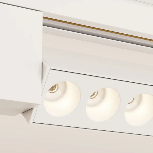 Трековый светильник LED Single phase track system Unity TR010-1-20W3K-M-W Maytoni белый для шинопроводов серии Single phase track system Unity белый фото 11