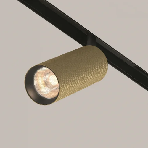 Трековый светильник LED Magnetic track system Exility TR097-2-12W3K-M-BMG Maytoni матовый золото для шинопроводов серии Magnetic track system Exility чёрный фото 15