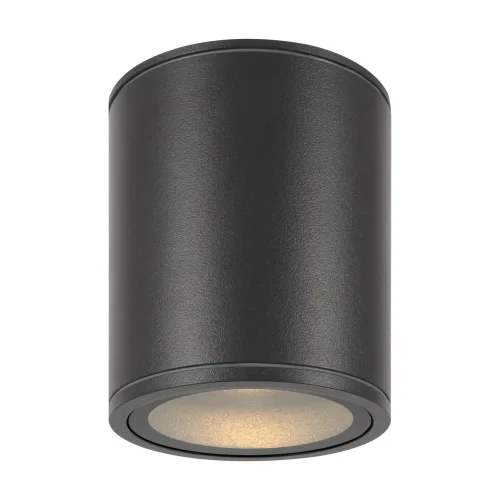 Светильник накладной LED Bar O306CL-L12GF Maytoni чёрный на 1 лампу, основание чёрное в стиле современный круглый фото 2