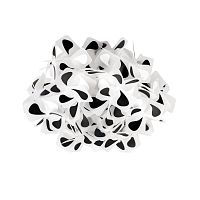 Светильник потолочный Слизия / Clizia 10595/530C Black LOFT IT белый чёрный на 3 лампы, основание в стиле Светильник потолочный Слизия / Clizia 10595/530C Black LOFT IT белый чёрный на 3 лампы, основание в стиле