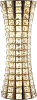 Бра LED Karnelli 4024/03/01W Stilfort прозрачный на 1 лампу, основание золотое в стиле современный с пультом
