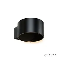 Бра LED Lyra ZD8092-5W BK iLedex чёрный на 1 лампу, основание чёрное в стиле хай-тек современный 