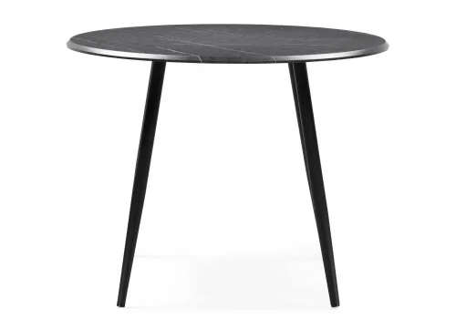 Обеденная группа Гегакан мрамор черный / черный матовый 599445 Woodville на 1 , основание в стиле современный фото 10