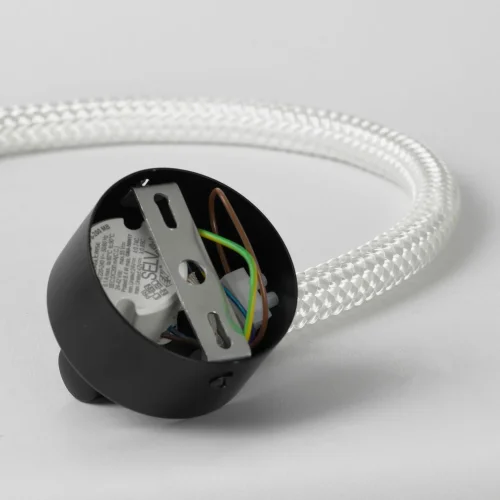 Бра LED River LSP-7180 Lussole белый на 1 лампа, основание чёрное в стиле хай-тек современный  фото 5