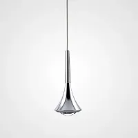 Светильник подвесной CAI Chrome 219212-23 ImperiumLoft прозрачный 1 лампа, основание хром в стиле скандинавский минимализм 