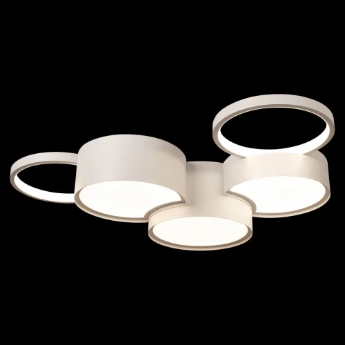 Люстра потолочная LED Pin 10317/5 White LOFT IT белая на 1 лампа, основание белое в стиле современный хай-тек  фото 2