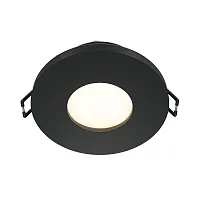 Светильник точечный Stark DL083-01-GU10-RD-B Maytoni чёрный 1 лампа, основание чёрное в стиле современный 