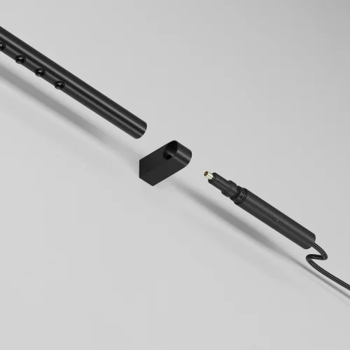 Ввод питания для для штанговой системы Axity CA002PI-B Maytoni чёрный в стиле хай-тек современный для светильников серии Axity Maytoni axity штанговая фото 2