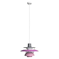 Светильник подвесной Floret 10113 Pink LOFT IT розовый 1 лампа, основание розовое в стиле современный 