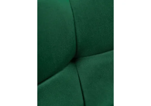 Стул на металлокаркасе Чилли К зеленый / белый 502066 Woodville, зелёный/велюр, ножки/металл/белый, размеры - ****440*500 фото 6