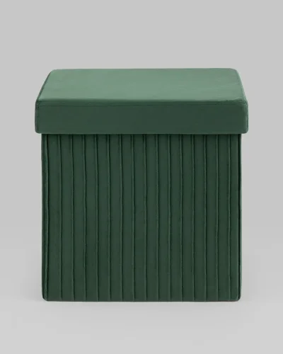 Пуф складной с ящиком Store Square, зеленый УТ000038971 Stool Group на 1 , основание в стиле современный фото 5
