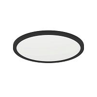 Светильник потолочный LED Rovito-Z 900091 Eglo белый 1 лампа, основание чёрное в стиле современный умный свет