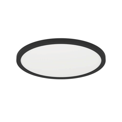 Светильник потолочный LED Rovito-Z 900091 Eglo белый 1 лампа, основание чёрное в стиле современный умный свет