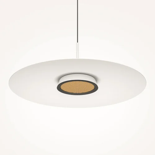 Светильник подвесной LED El MOD041PL-L15W3K1 Maytoni белый на 1 лампу, основание чёрное в стиле минимализм современный фото 14