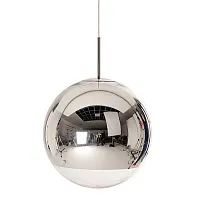 Светильник подвесной Mirror Ball D30 179993-22 ImperiumLoft прозрачный 1 лампа, основание серебряное в стиле минимализм хай-тек лофт 