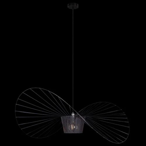 Светильник подвесной Chapeau 10246/1000 LOFT IT чёрный 1 лампа, основание чёрное в стиле  шляпа фото 2