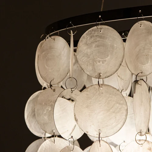 Люстра подвесная Pipirima A4100LM-6CC Arte Lamp белая на 6 ламп, основание хром в стиле современный фото 3 Люстра подвесная Pipirima A4100LM-6CC Arte Lamp белая на 6 ламп, основание хром в стиле современный фото 3