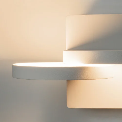 Бра LED Flap MOD354WL-L12W3K Maytoni белый на 1 лампу, основание белое в стиле современный хай-тек фото 8