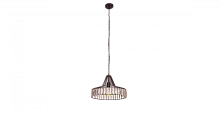 Светильник подвесной лофт INDUSTRIAL 1824.1 Lucia Tucci чёрный 1 лампа, основание чёрное в стиле лофт 