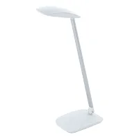 Настольная лампа LED CAJERO 95695 Eglo белая 1 лампа, основание белое полимер в стиле 10080 