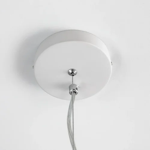 Люстра подвесная Тильда CL469170 Citilux белая на 7 ламп, основание белое в стиле современный  фото 10