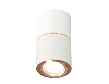 Светильник накладной Techno spot XS7401220 Ambrella light белый на 1 лампу, основание белое в стиле хай-тек современный круглый
