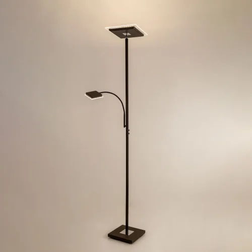 Торшер LED с dimm Харди CL802015 Citilux для чтения коричневый 1 лампа, основание коричневое в стиле современный
 фото 4