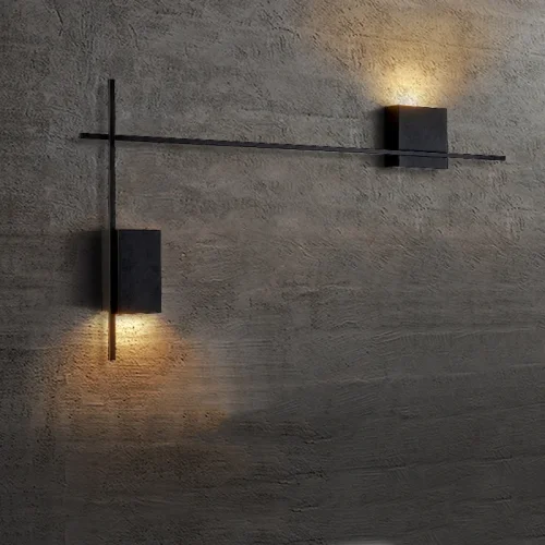 Настенный светильник BURTON 208906-23 ImperiumLoft чёрный на 2 лампы, основание чёрное в стиле современный фото 11 Настенный светильник BURTON 208906-23 ImperiumLoft чёрный на 2 лампы, основание чёрное в стиле современный фото 11