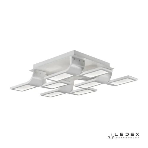 Светильник потолочный LED Ethereal C50058/4CF WH iLedex белый на 1 лампу, основание белое в стиле современный хай-тек фото 2
