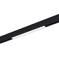 Трековый светильник магнитный LED Smart ST370.406.12 ST-Luce чёрный для шинопроводов серии Smart